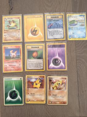 Vintage Pokemonkaarten