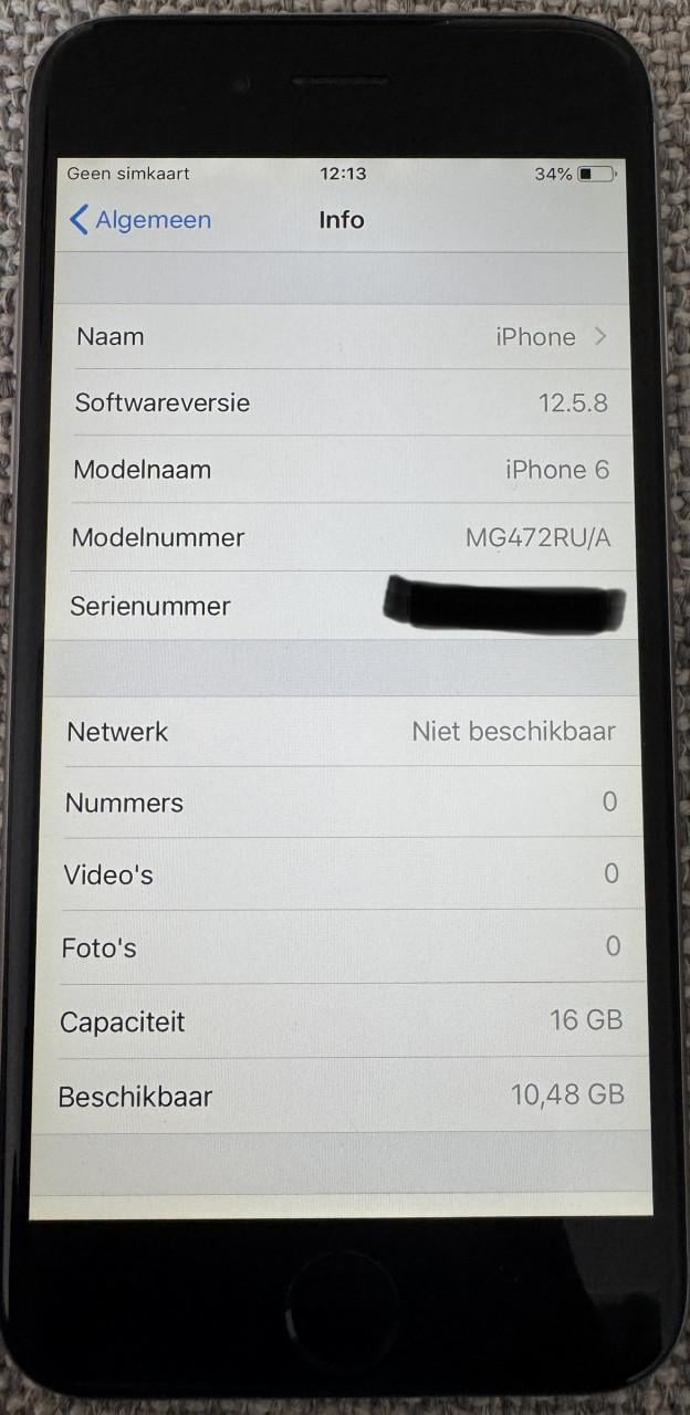 IPhone 6 | 16GB | Space Gray