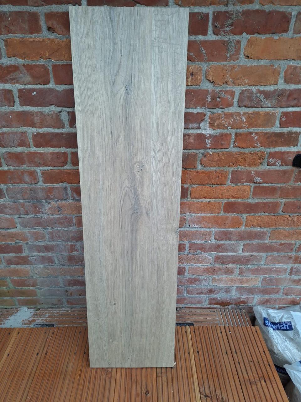Meubelpaneel naturel eiken ABS 112x30 cm 18 mm