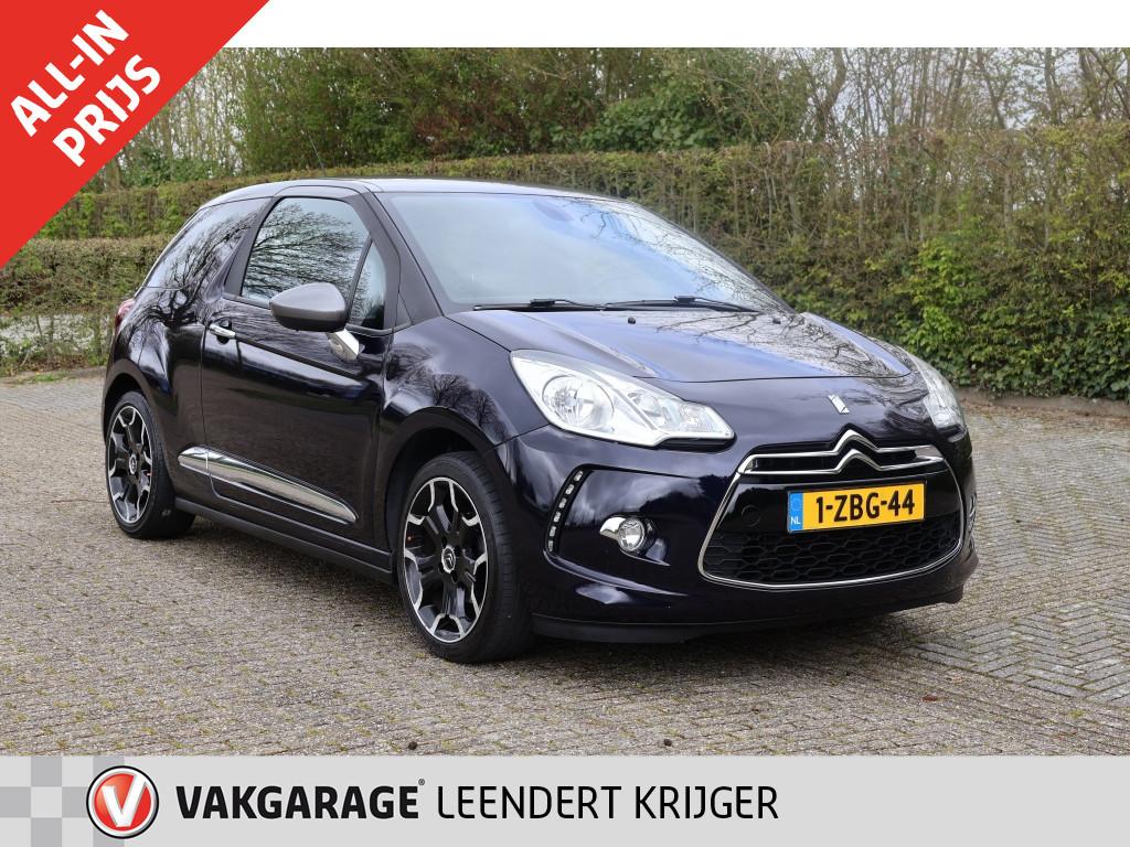 Citroen DS3 1.6 so chic|rijklaarprijs|12 maanden bovag garantie