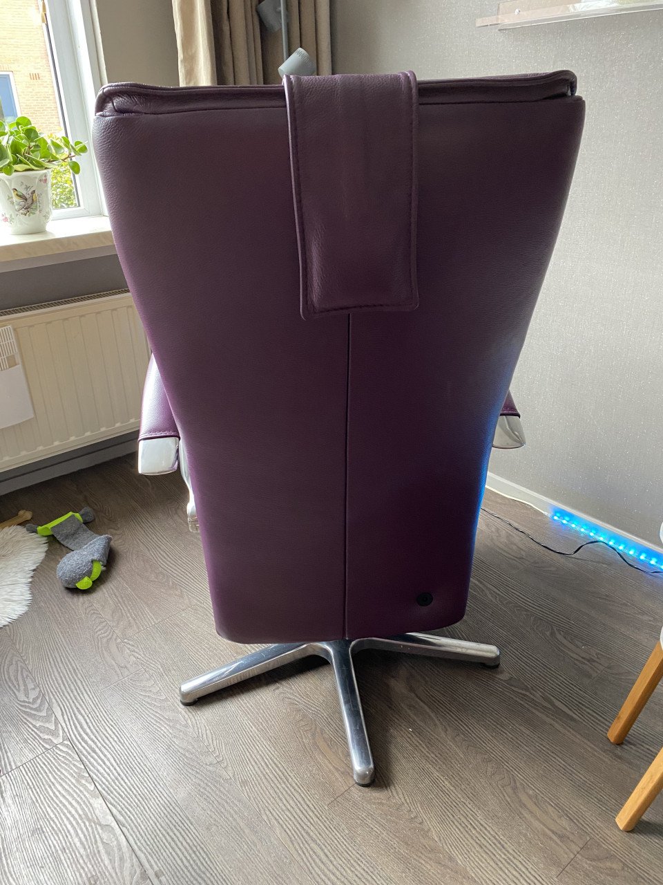 Relax stoel in leer van Prominent