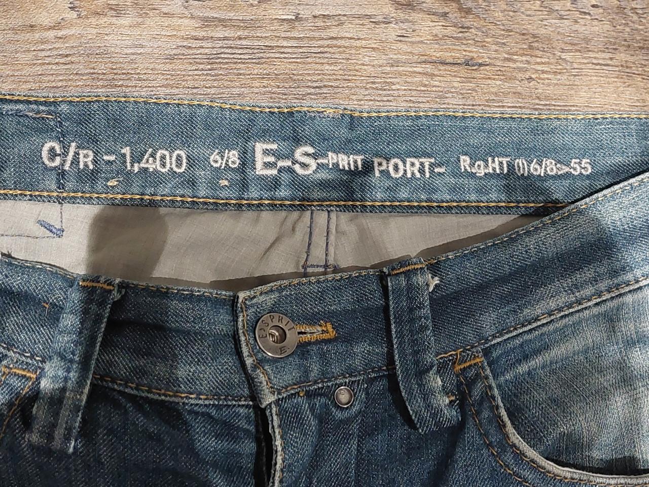 Esprit herenbroek mt 32/34 met rechte pijpen