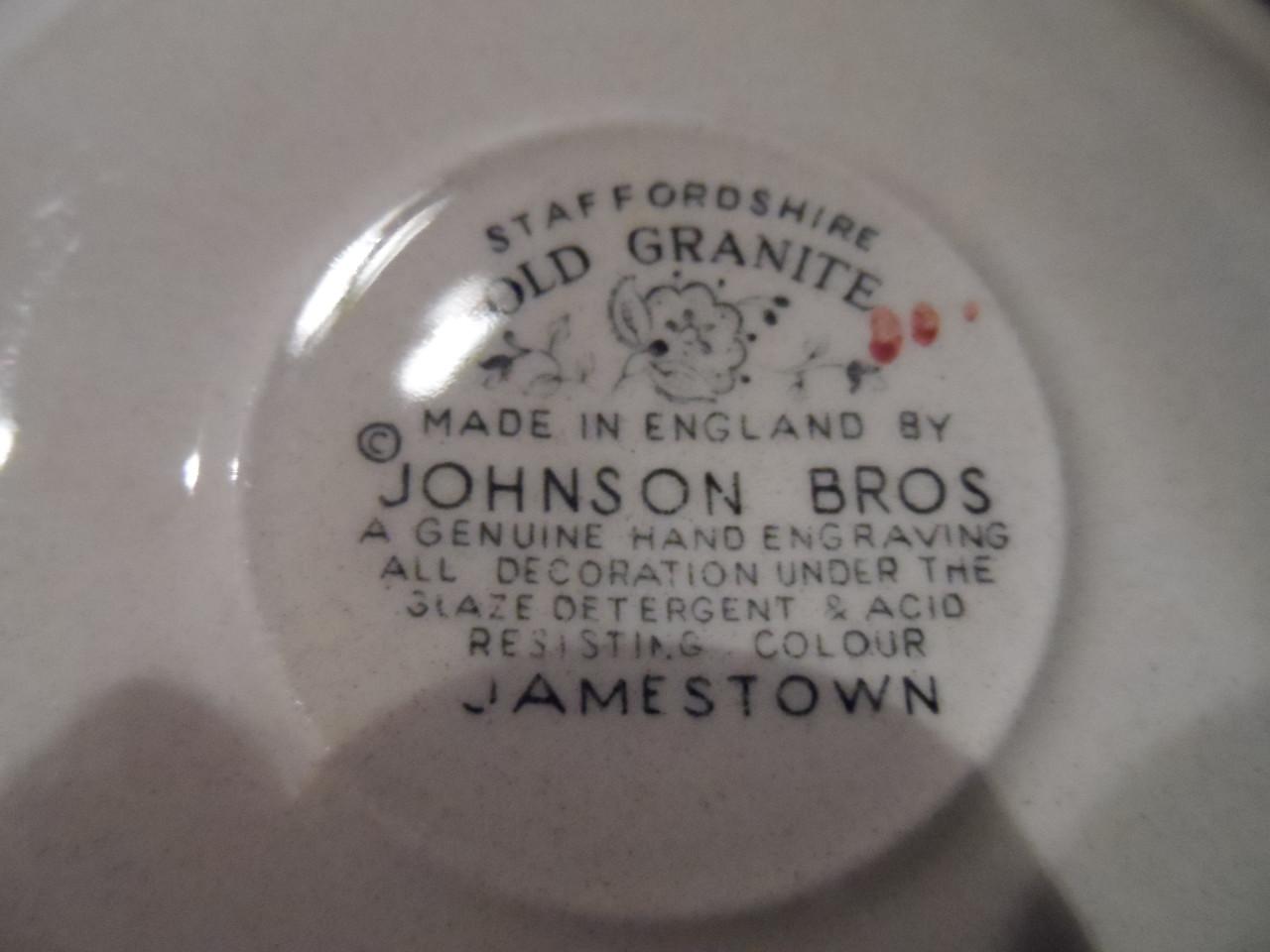Servies OLD GRANITE JOHNSON BROS