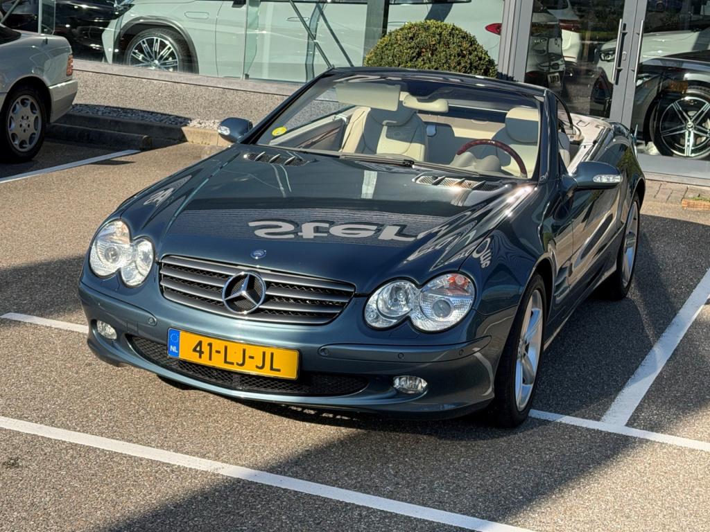 Mercedes-Benz Sl 350 l beige leder l comand aps l keyless go l alarm l mult