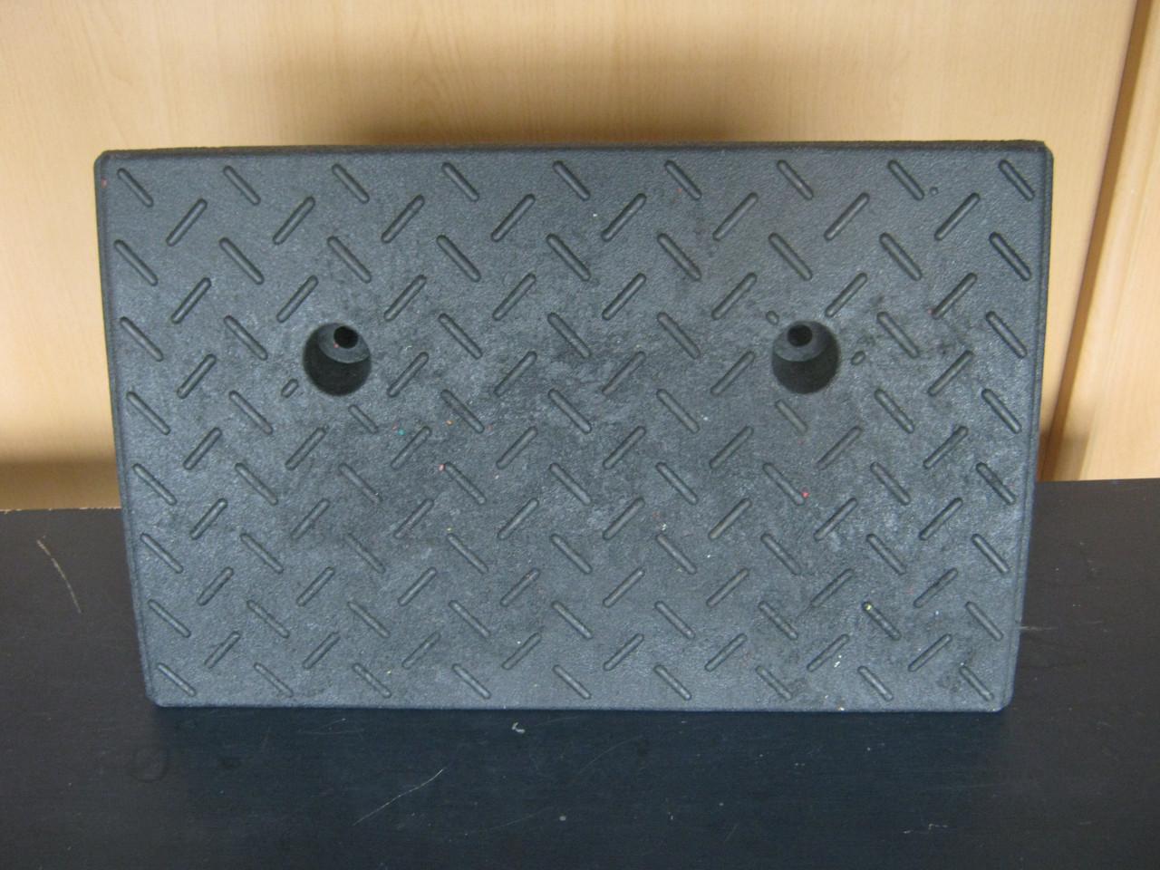 Rubber oploopprofiel.