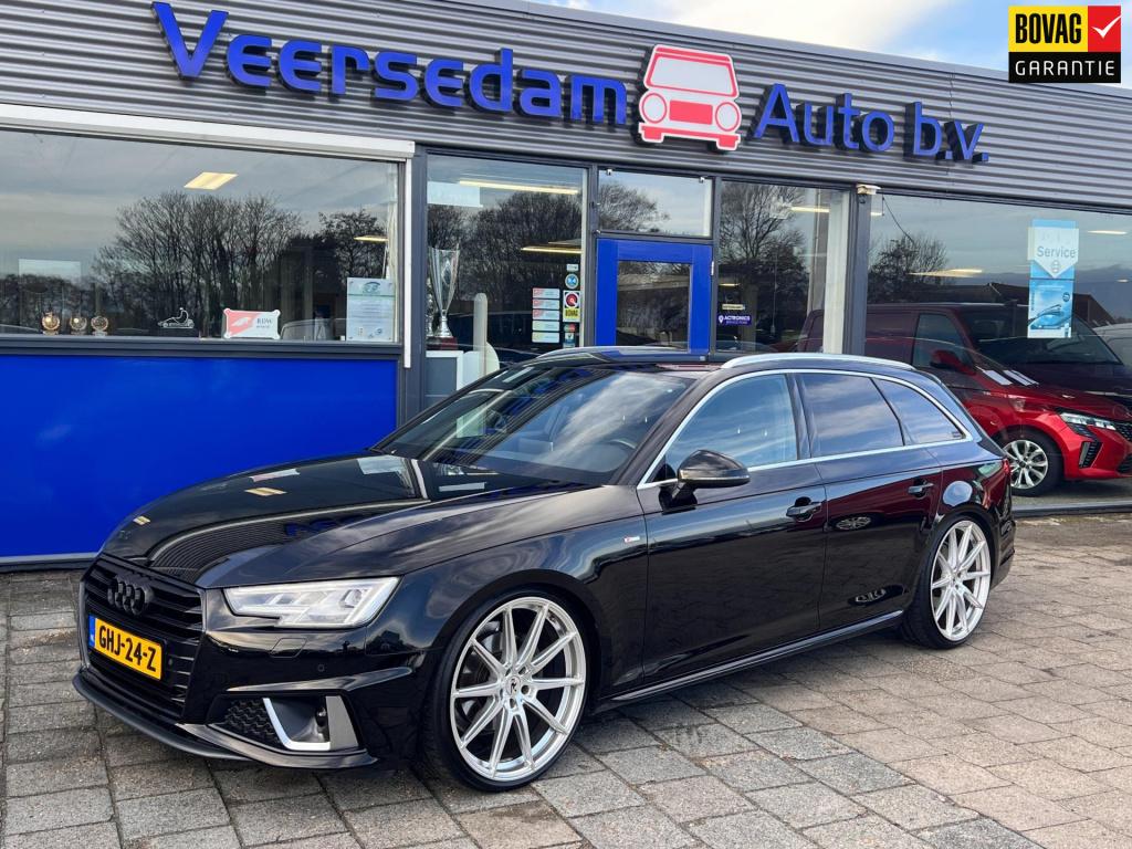 Audi A4 avant 35 tfsi m-hev sport s line black edition, standkachel, wegkla