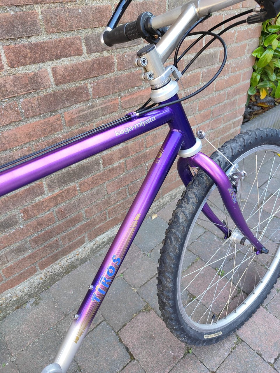 Koga Tiros 21 versnellingen titanium stuurpen Mavic velgen