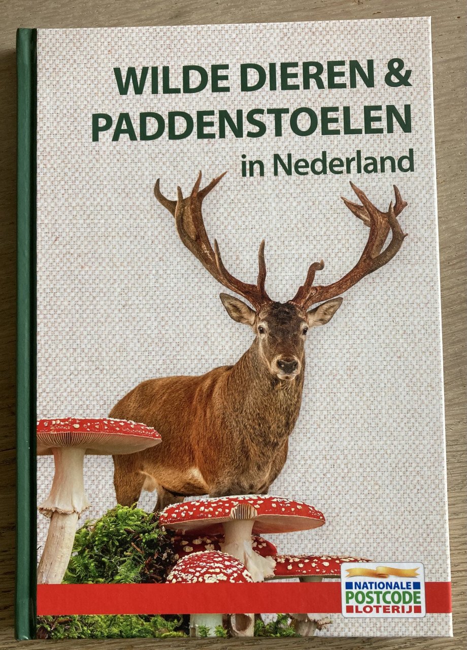 Postcodeloterij  wilde dieren en paddenstoelen