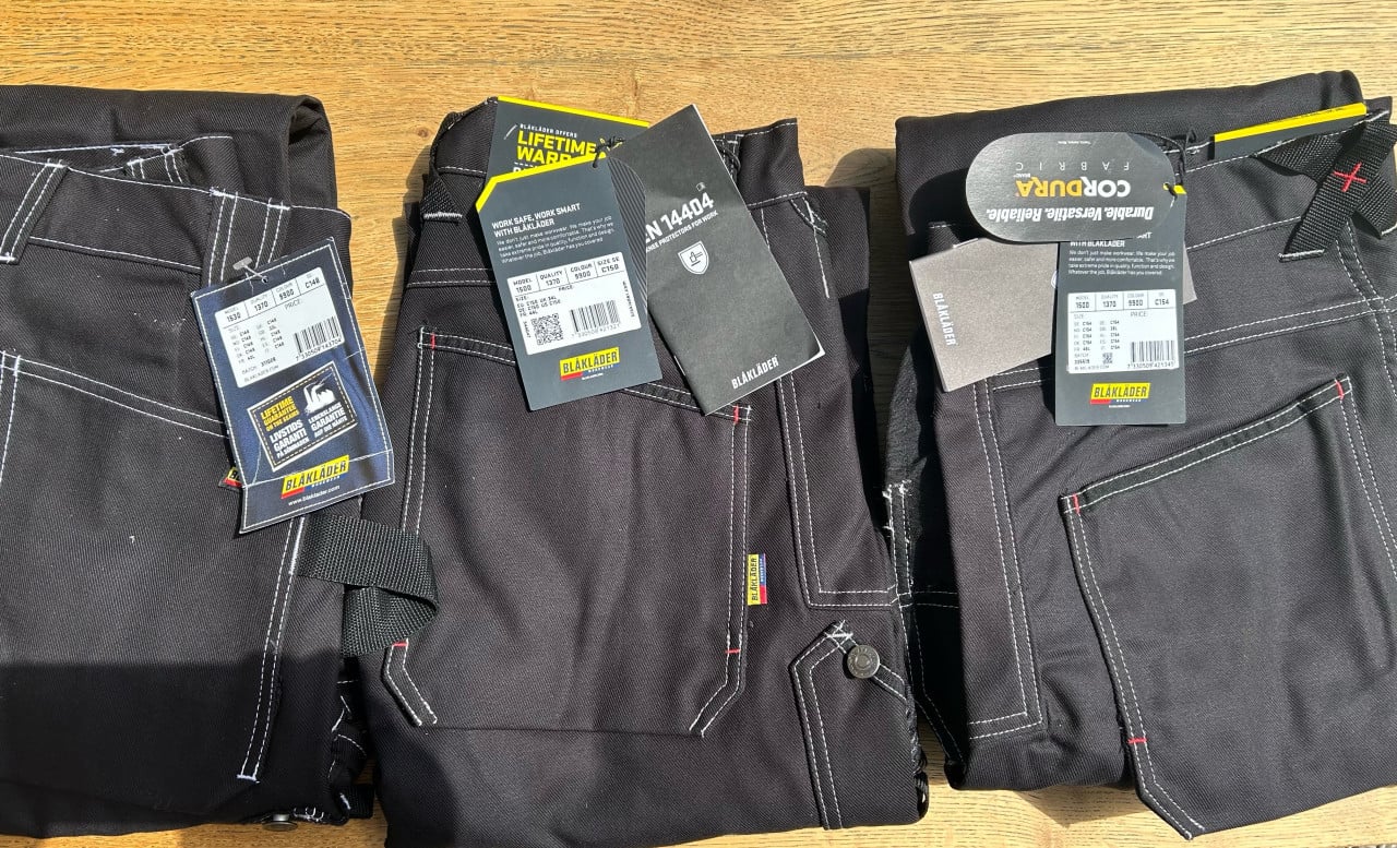 BLAKLÄDER Werkbroeken & Overalls-Diverse modellen & maten – NIEUW met label