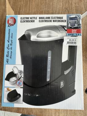 Waterkoker voor in auto/camper