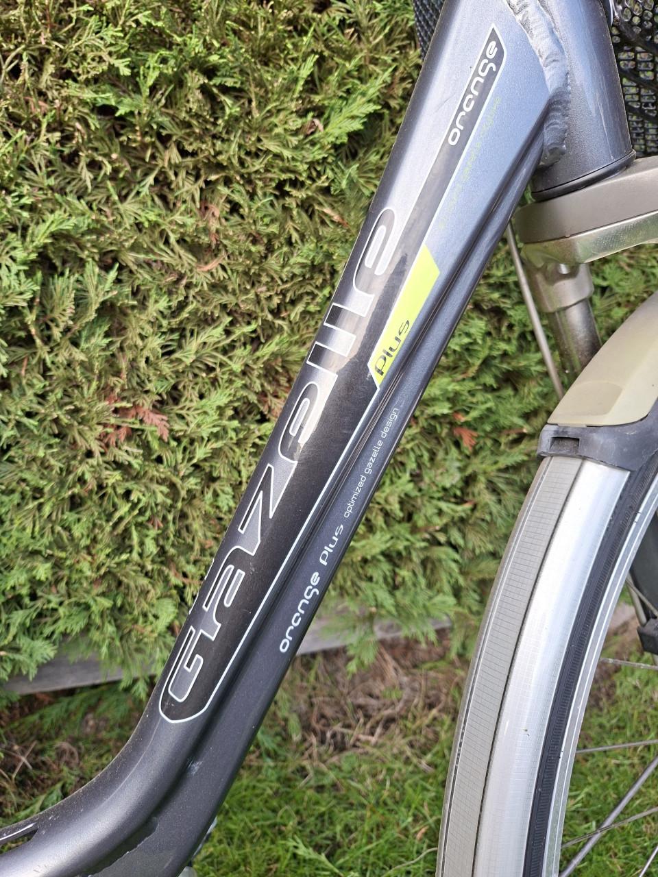 Damesfiets gazelle orange plus