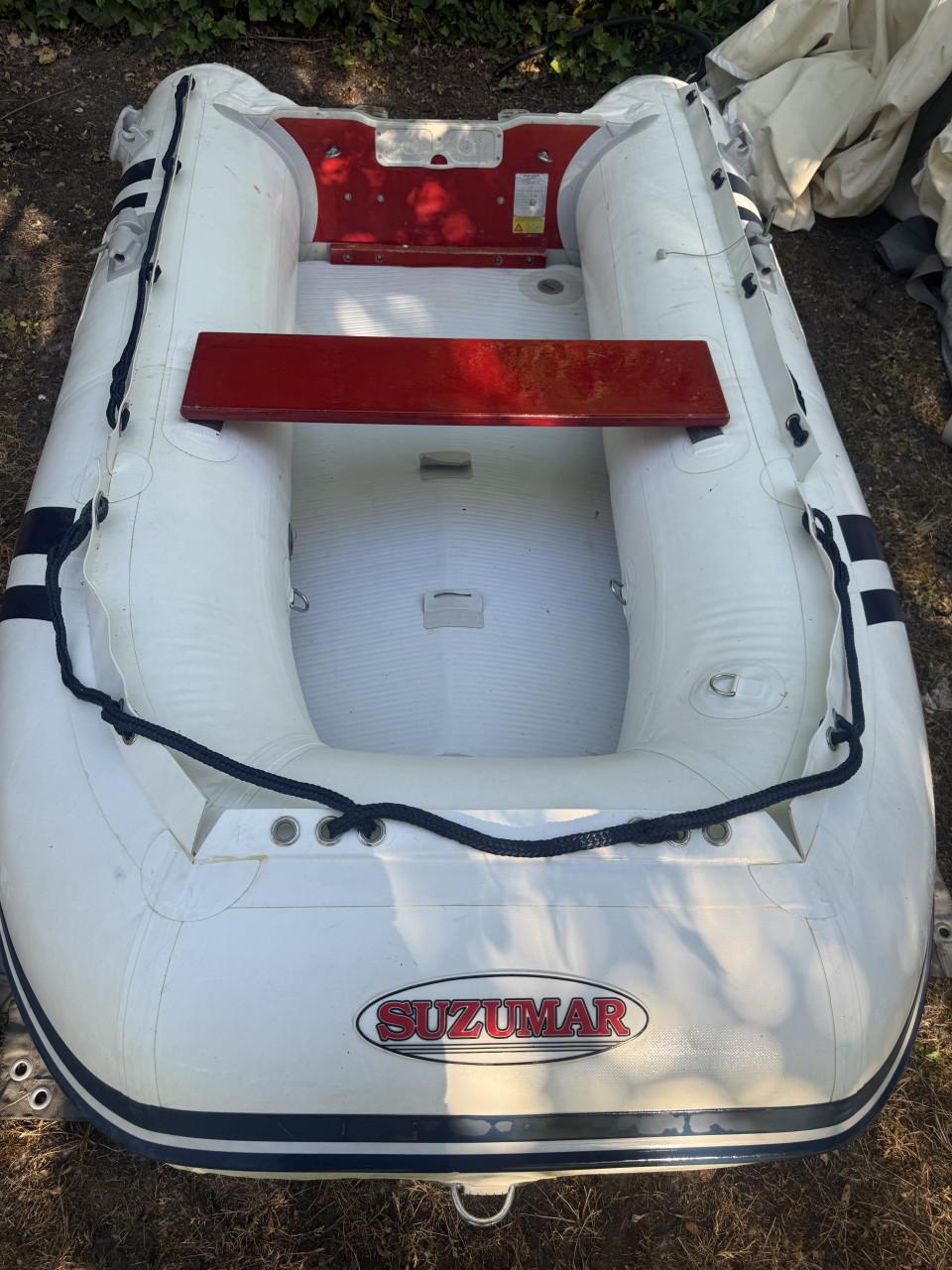 Rubberboot 260cm met 6 pk mercury Suzumar 265