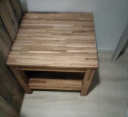 Teak houten bijzettafel