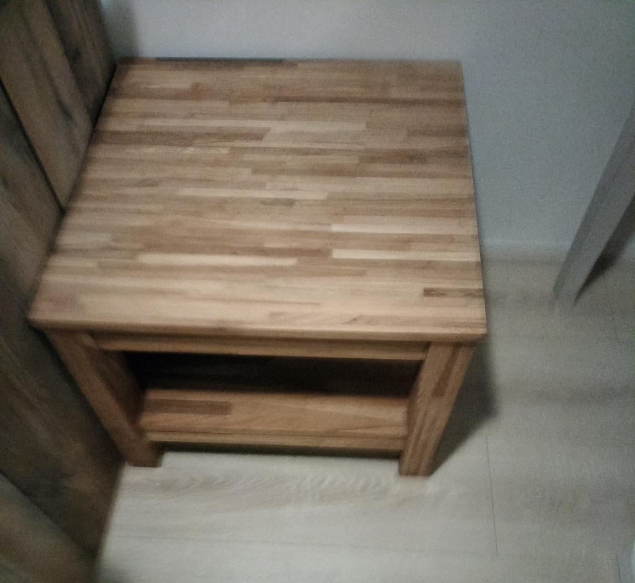 Teak houten bijzettafel