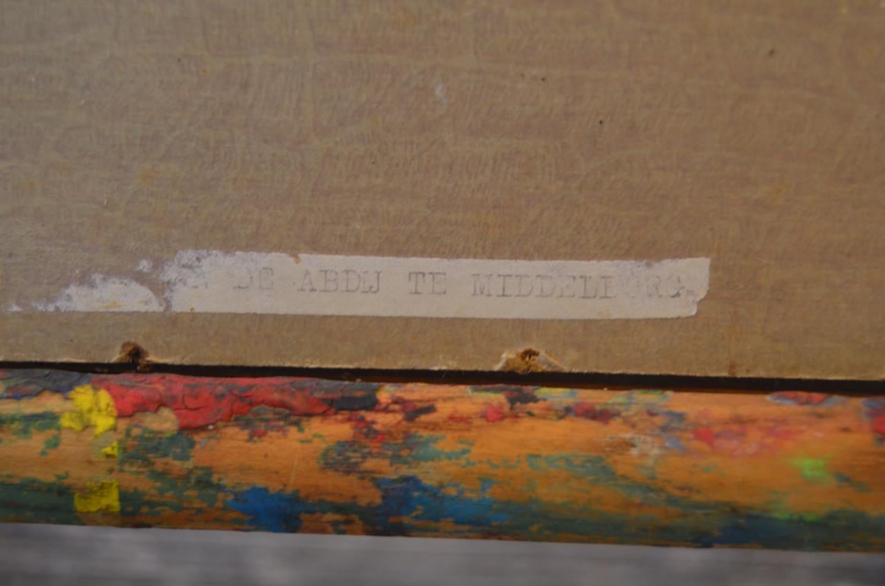 Grafiek Abdij Middelburg geen jaar, geen maker.