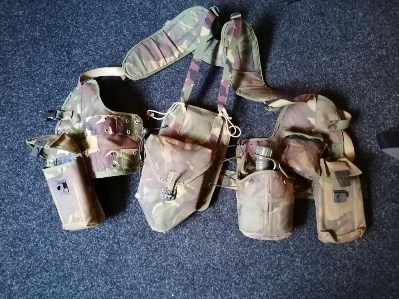 Camo draagstel met toebehoren