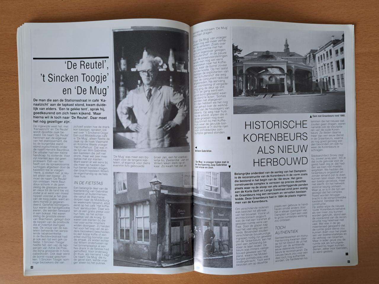 Mondvol Middelburg - Nostalgische aantekeningen bij een veranderd stadsbeel