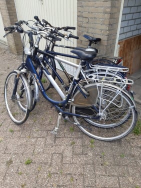 Loop en sloopfietsen