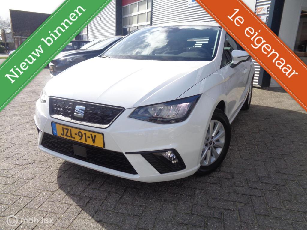 Seat Ibiza 1.0 mpi reference//airco/led/pdc/carplay/lm velgen/1st eig/slech