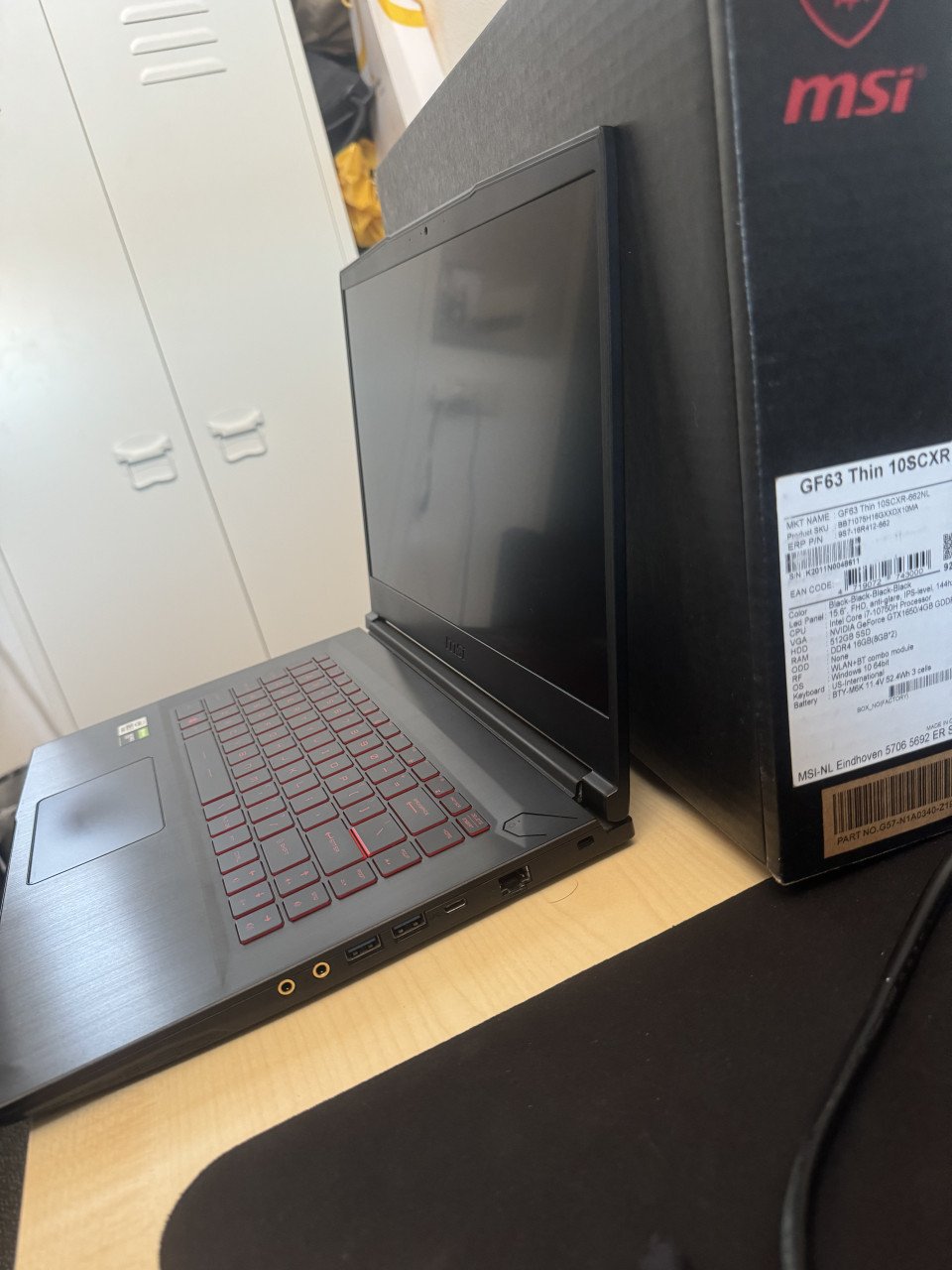 MSI Gaming Laptop – Topconditie + Originele Doos & Adapter!