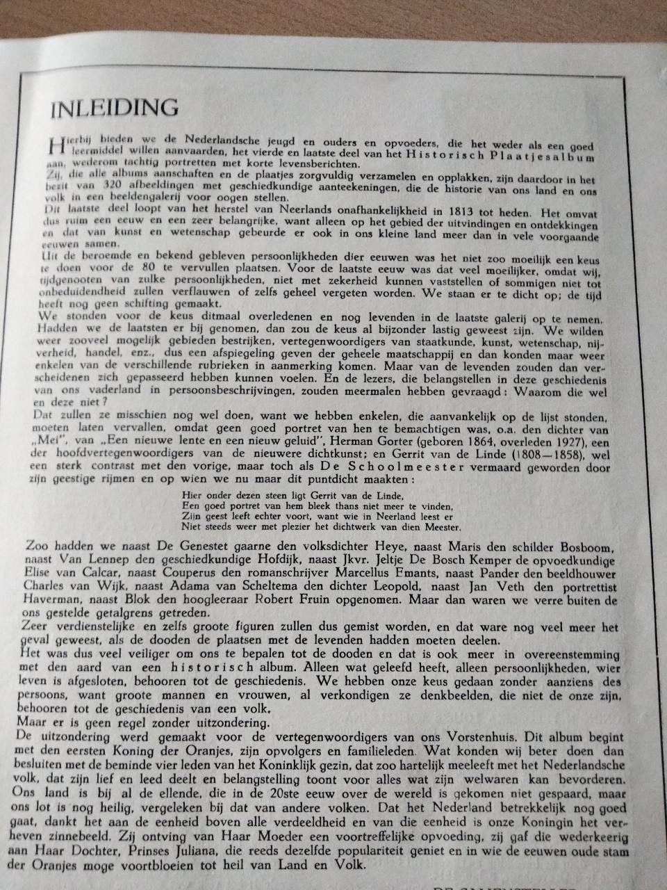 Album Vaderlandsche historie.