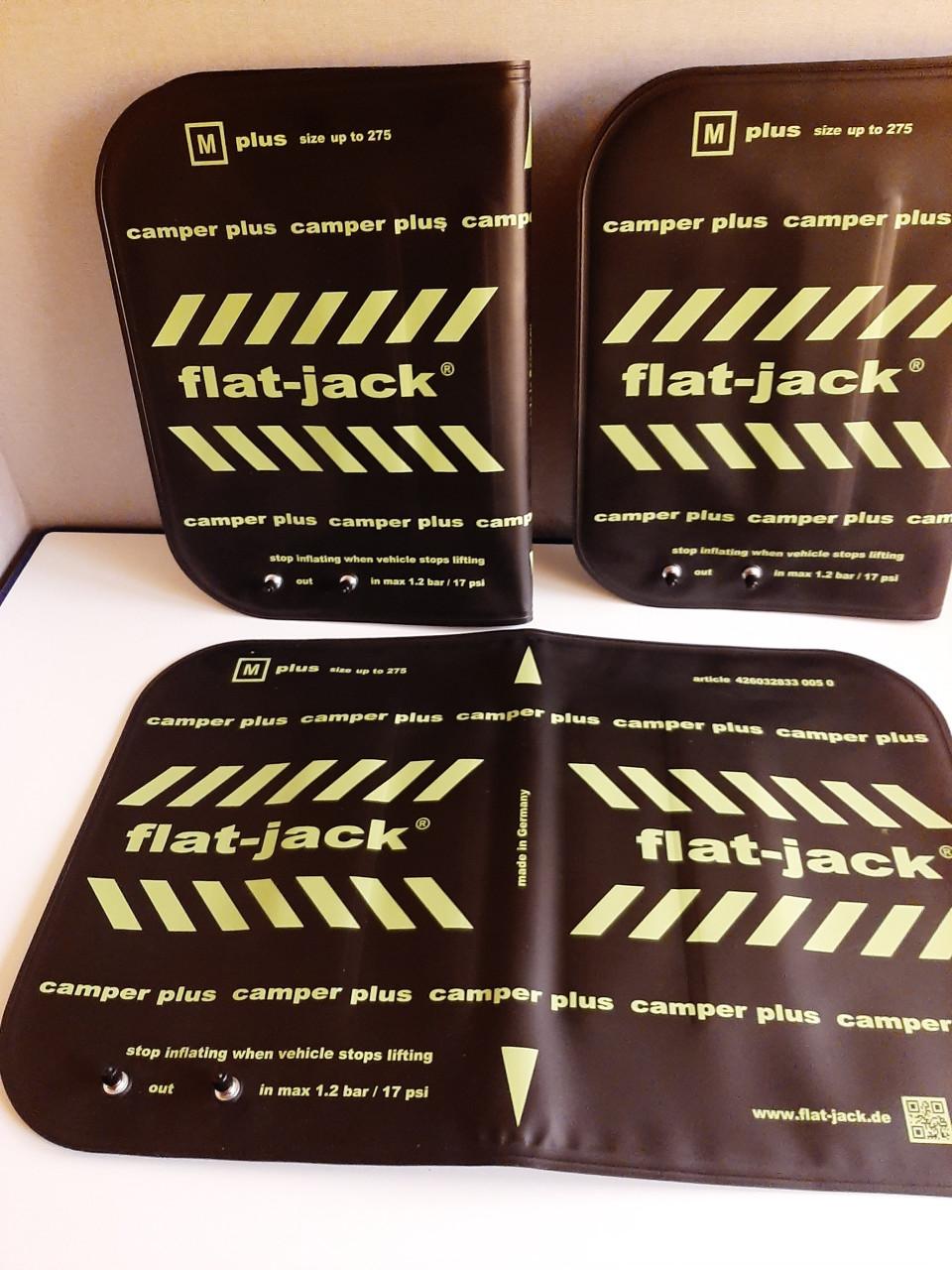 3 Opblaasbare levelkussens voor caravan en camper