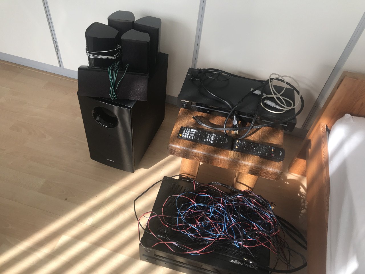 Stereo met boxen