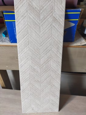 6 m2 visgraat wandtegels