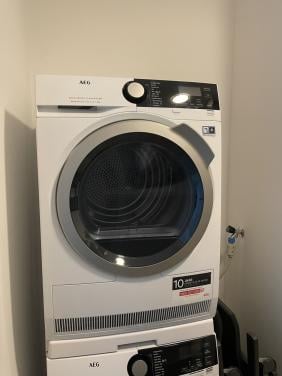 Droger en wasmachine AEG