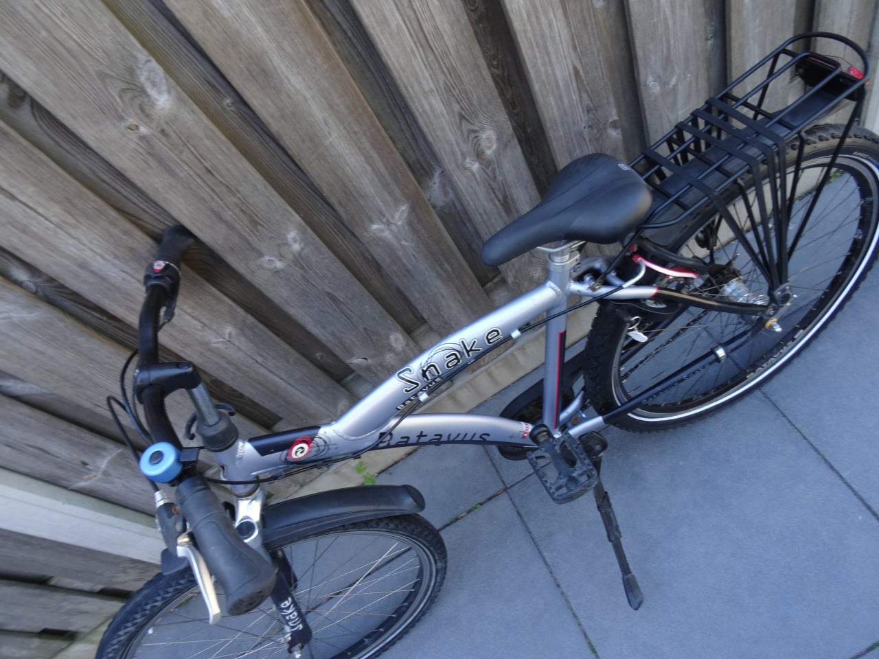 🚲 Batavus Snake Jongensfiets – 26 inch | Zilver/Blauw 🩶💙