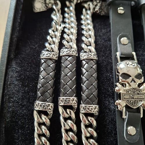 12 Harley Davidson Armbanden  NIEUW
