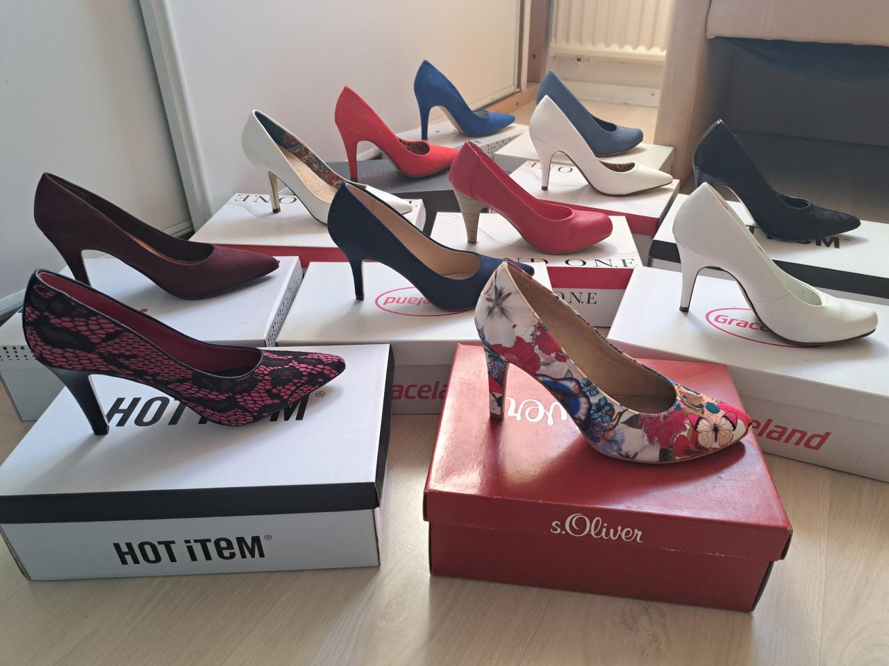 Dames schoenen met hak
