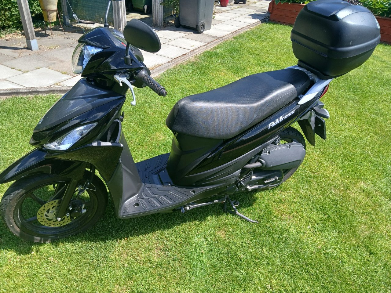 Suzuki Address 110 motorscooter