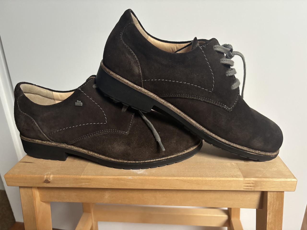 Finn Comfort schoenen bruin suède maat 39 (6)