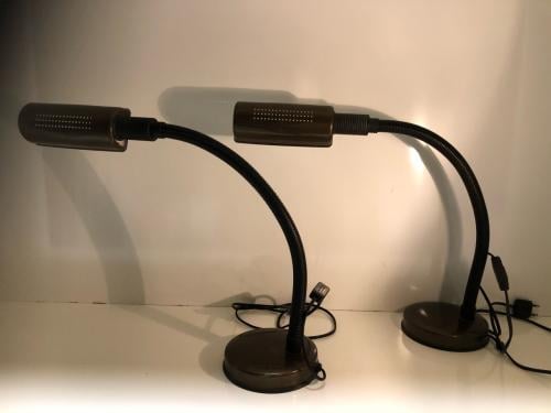 2 leeslampen vintage