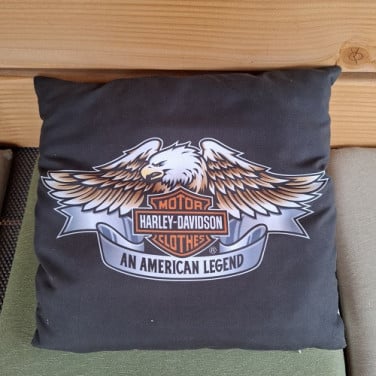 Harley Davidson Kussen  GRATIS