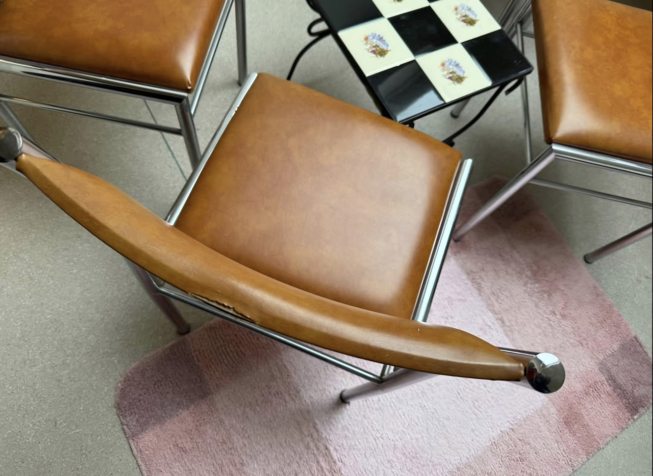 Vintage keukenstoelen