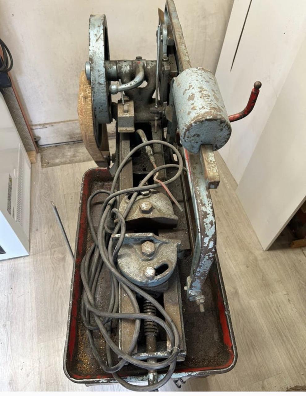 Beugel zaag machine