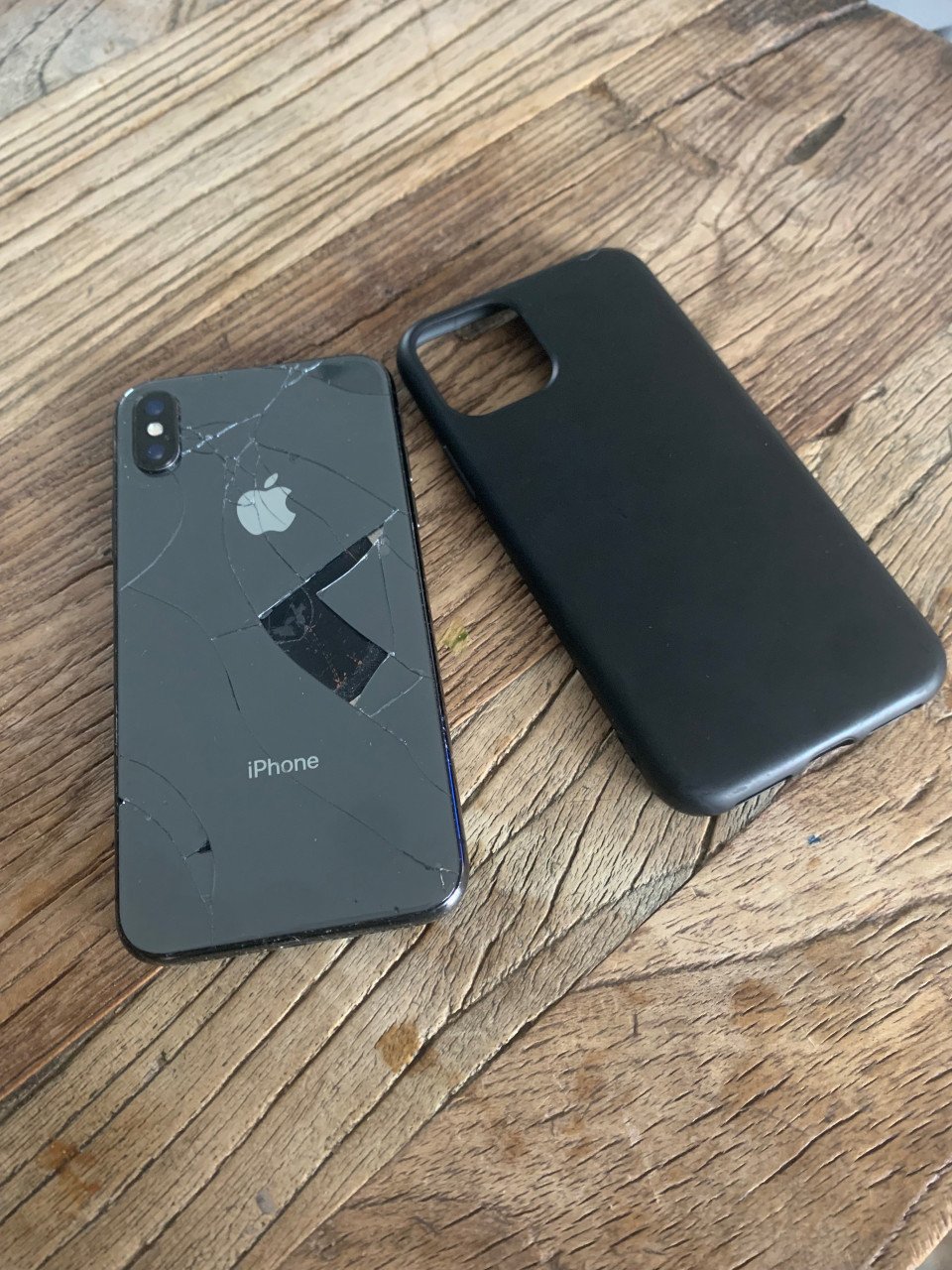 Iphone x 64gb barst