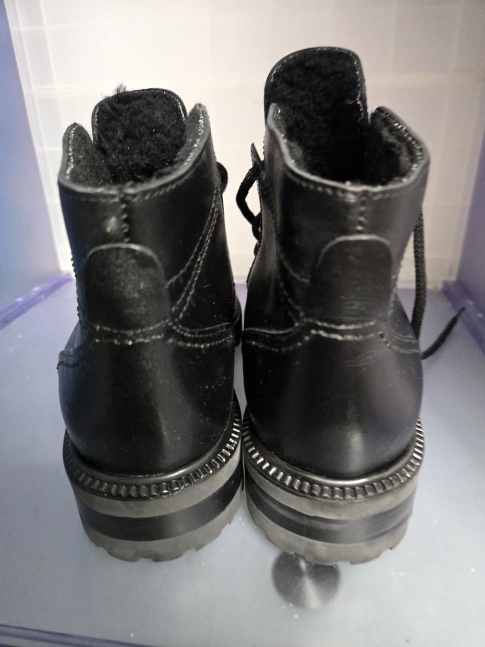 Zwarte leren veterboots Filanto Prentiss Maat 38 .