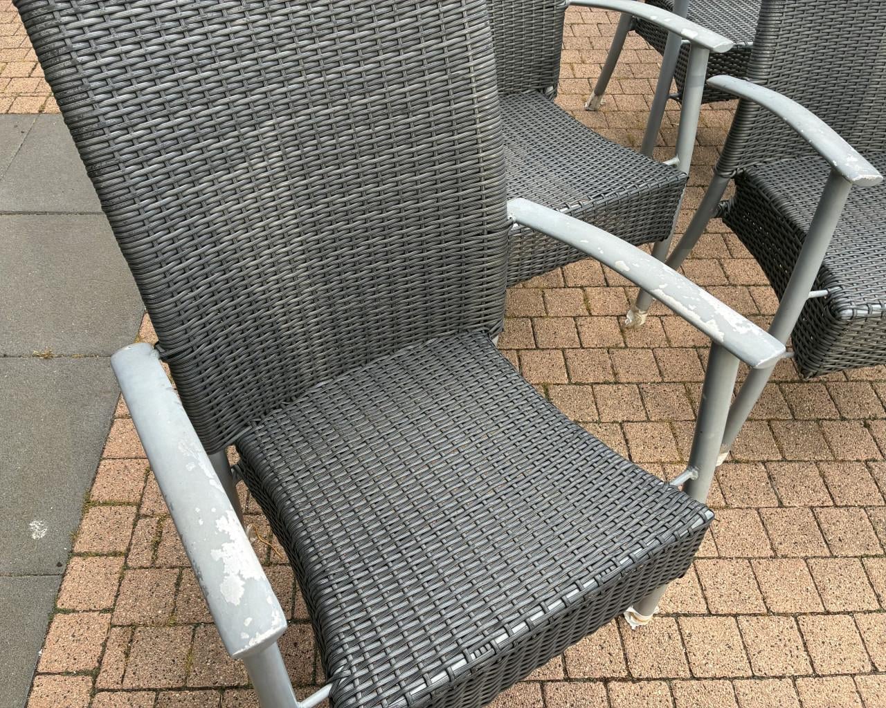 Tuinstoelen 6 stuks