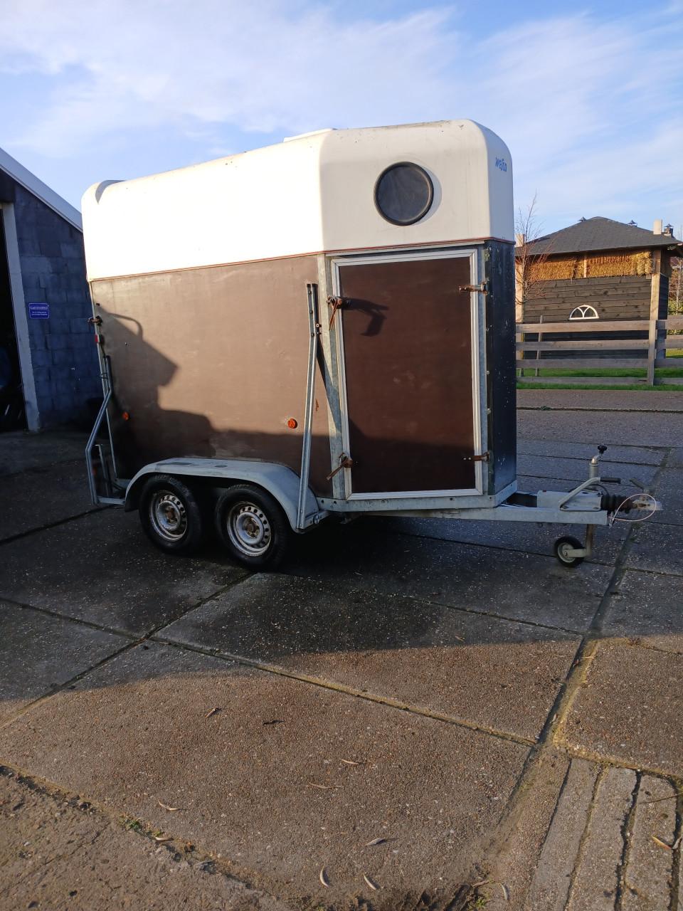 Wesco 1.5 paarden trailer