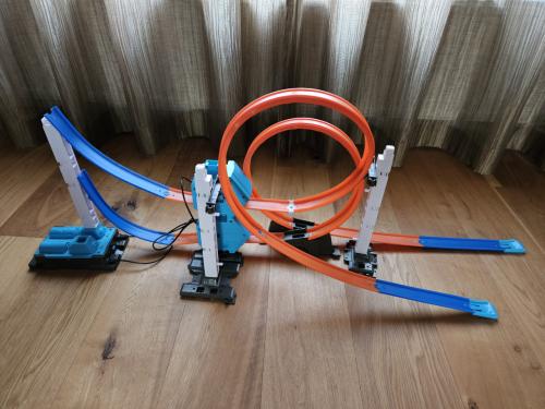 Hot Wheels Double booster power - 4 verschillende banen + power boosters!