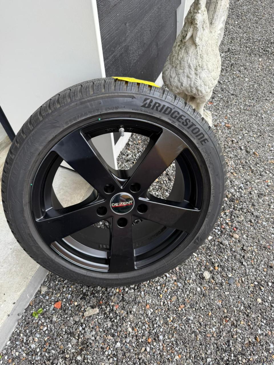 Winterbanden met velg