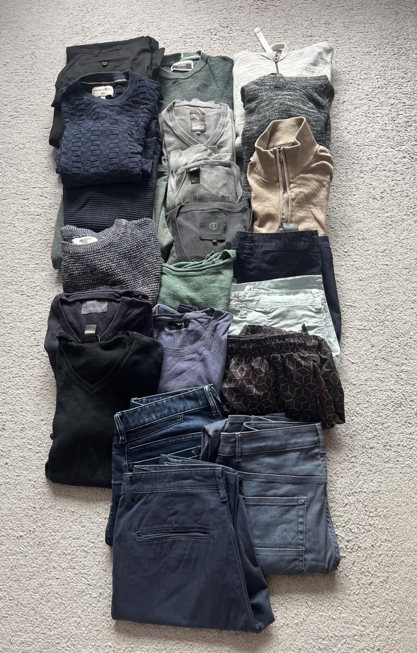 Groot pakket herenkleding