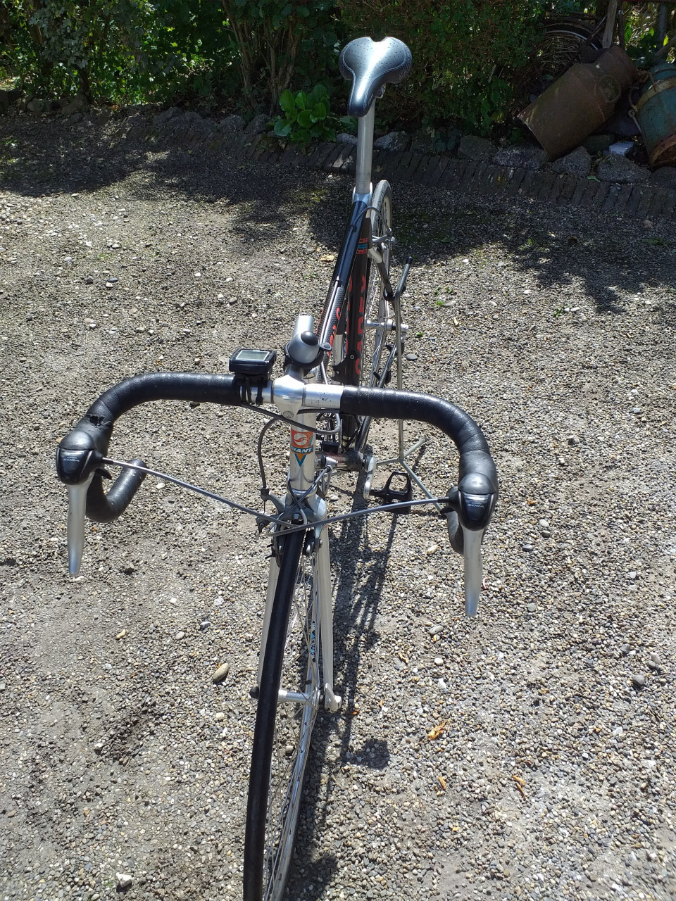 ""CADEX RACEFIETS, vintage gemaakt van aluminium en carbon""