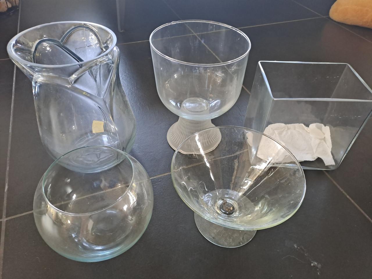 Diverse glas werk