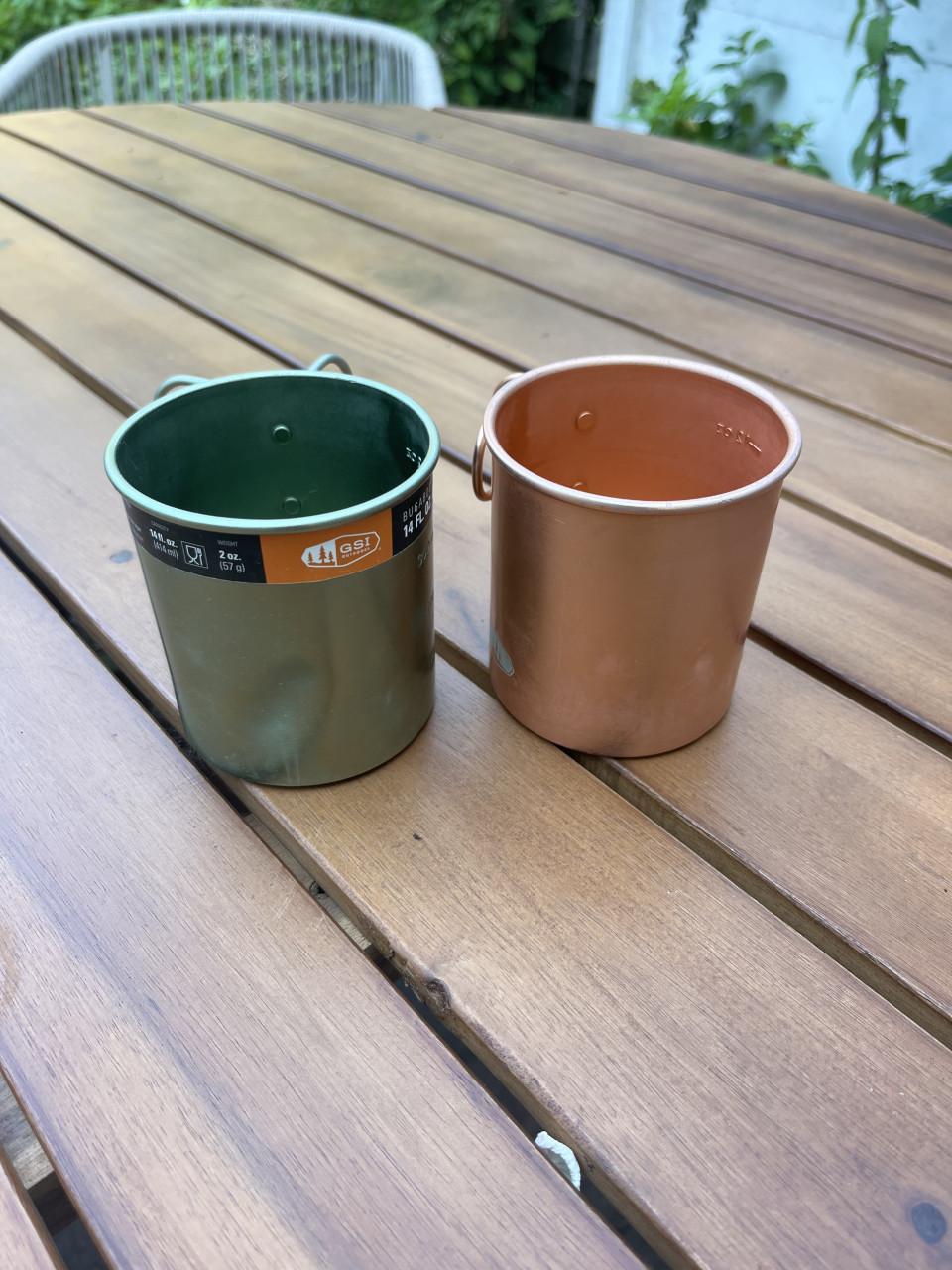 2 Bugaboo cups kampeer bekers