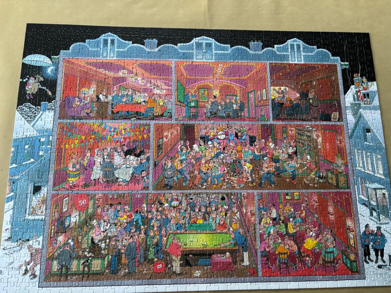 Jan van Haasteren "The Grand cafe'  GERESERVEERD