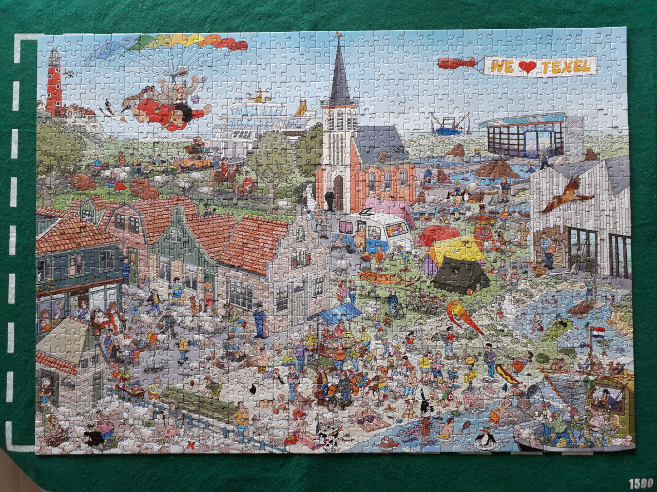 Jan van Haasteren puzzel    RONDJE TEXEL